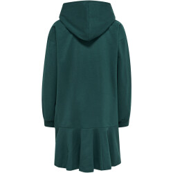 hummel hmlSAGA Hoodie-Kleid Mädchen 6470 - deep teal...