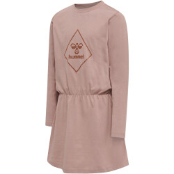 hummel hmlUNA langarm Kleid Mädchen 4852 - woodrose 104