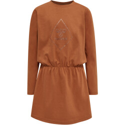 hummel hmlUNA langarm Kleid Mädchen 8004 - sierra 104
