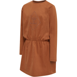 hummel hmlUNA langarm Kleid M&auml;dchen 8004 - sierra 116