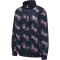 hummel hmlRILEY Zipjacke M&auml;dchen 1009 - black iris 104
