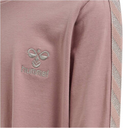 hummel hmlEVELYN langarm Kleid Mädchen 4852 - woodrose 104