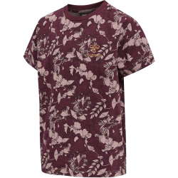 hummel hmlHAZEL T-Shirt Mädchen 3430 - windsor wine 110