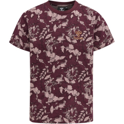 hummel hmlHAZEL T-Shirt Mädchen 3430 - windsor wine 110