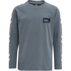 hummel hmlSEBBE Sweatshirt Jungen 7007 - stormy weather 104