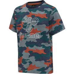 hummel hmlJACKSON T-Shirt Jungen 7007 - stormy weather 104