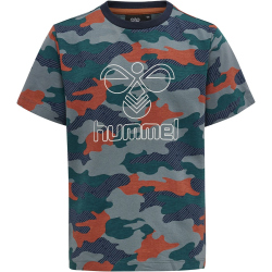 hummel hmlJACKSON T-Shirt Jungen 7007 - stormy weather 104