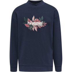 hummel hmlESTHER Sweatshirt Mädchen 1009 - black iris 110
