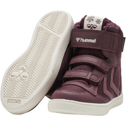 hummel Stadil Super Polyboot hummelTEX Recycled Stiefel wasserabweisend Kinder 3430 - windsor wine 34