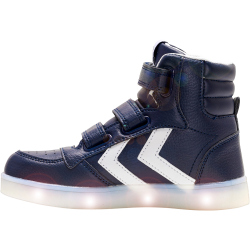 hummel Stadil Flash LED Sneaker Kinder 1009 - black iris 28