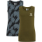 2er Pack hummel hmlNOLAN Unterhemd Jungen 6086 - dark olive 98/104