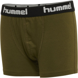 2er Pack hummel hmlNOLAN Boxershorts Jungen 6086 - dark olive 122/128