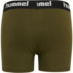 2er Pack hummel hmlNOLAN Boxershorts Jungen 6086 - dark olive 122/128