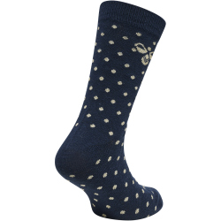 3er Pack hummel hmlALFIE Socken Kinder 1009 - black iris 24-27