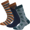 3er Pack hummel hmlALFIE Socken Kinder 8004 - sierra 24-27