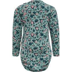 hummel hmlSONJA langarm Baby-Body 7135 - mineral blue 56