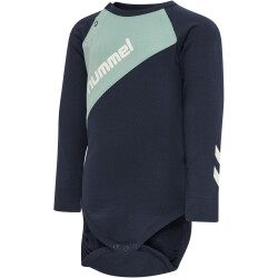 hummel hmlSEOUL langarm Baby-Body 1009 - black iris 56