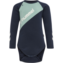 hummel hmlSEOUL langarm Baby-Body 1009 - black iris 56