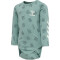 hummel hmlATHENS langarm Baby-Body 7135 - mineral blue 56