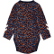 hummel hmlCONFETTI langarm Baby-Body 1009 - black iris 56