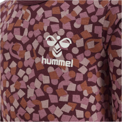 hummel hmlCONFETTI langarm Baby-Body 3430 - windsor wine 56