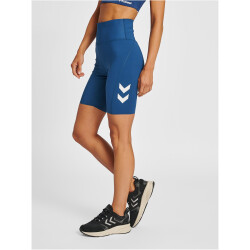 hummel hmlMT GRACE High-Waist Fitnessshorts Damen 7954 - insignia blue S