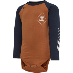 hummel hmlCEASAR langarm Baby-Body 8004 - sierra 56