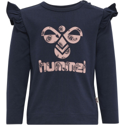 hummel hmlARTEMIS Baby-Sweatshirt 1009 - black iris 104