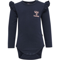 hummel hmlARTEMIS langarm Baby-Body 1009 - black iris 56