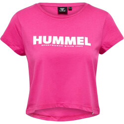 hummel hmlLEGACY Cropped T-Shirt Damen 3861 - raspberry rose M