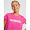 hummel hmlLEGACY Cropped T-Shirt Damen 3861 - raspberry rose M
