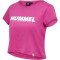hummel hmlLEGACY Cropped T-Shirt Damen 3861 - raspberry rose XS