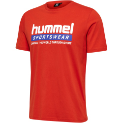 hummel hmlGC CARSON T-Shirt 5199 - orangecom XXS