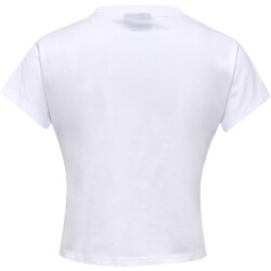 hummel hmlGC JUNE Cropped T-Shirt Damen 9001 - white L