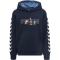 hummel hmlSPACE JAM Cuatro Hoodie Kinder 1009 - black iris 104