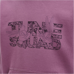 hummel hmlSPACE JAM Cuatro Hoodie Kinder 3031 - bordeaux 104