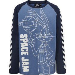 hummel hmlSPACE JAM Sweatshirt Jungen 7049 - blue horizon 104