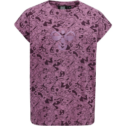 hummel hmlSPACE JAM DIEZ T-Shirt M&auml;dchen 3031 - bordeaux 128