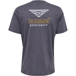 hummel hmlGC DAVID T-Shirt 2033 - blackened pearl XXL