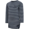 hummel hmlMULLE langarm Baby-Body 1009 - black iris 56