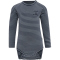 hummel hmlMULLE langarm Baby-Body 1009 - black iris 56