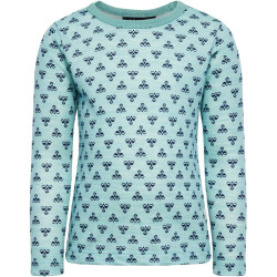 hummel hmlVILMO Sweatshirt Kinder 7135 - mineral blue 104