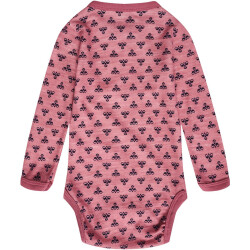 hummel hmlBAMBO langarm Baby-Strampler 4338 - deco rose 56