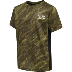 hummel hmlNOAH T-Shirt Jungen 6086 - dark olive 104