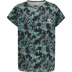 hummel hmlNANNA T-Shirt M&auml;dchen 7135 - mineral blue 140