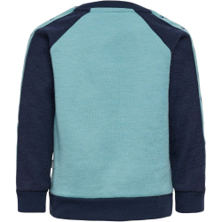 hummel hmlWULBATO Sweatshirt Kinder 7135 - mineral blue 104