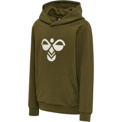 hummel hmlCUATRO Hoodie Kinder 6086 - dark olive 104