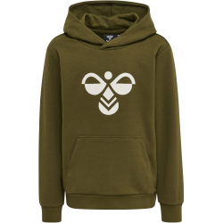 hummel hmlCUATRO Hoodie Kinder 6086 - dark olive 140