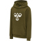 hummel hmlCUATRO Hoodie Kinder 6086 - dark olive 140