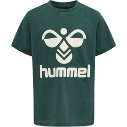hummel hmlTRES T-Shirt Kinder 6470 - deep teal 140